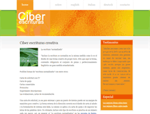 Tablet Screenshot of ciberescrituras.com
